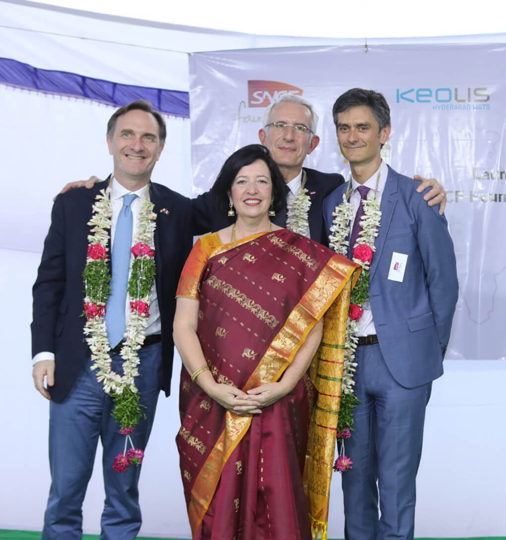 Le Groupe SNCF inaugure une filiale de sa Fondation en Inde